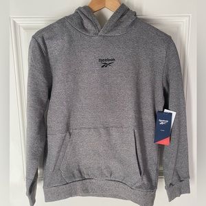 NWT! Reebok boys hoodie in gray